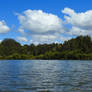 Clouds over Terrigal lagoon 1