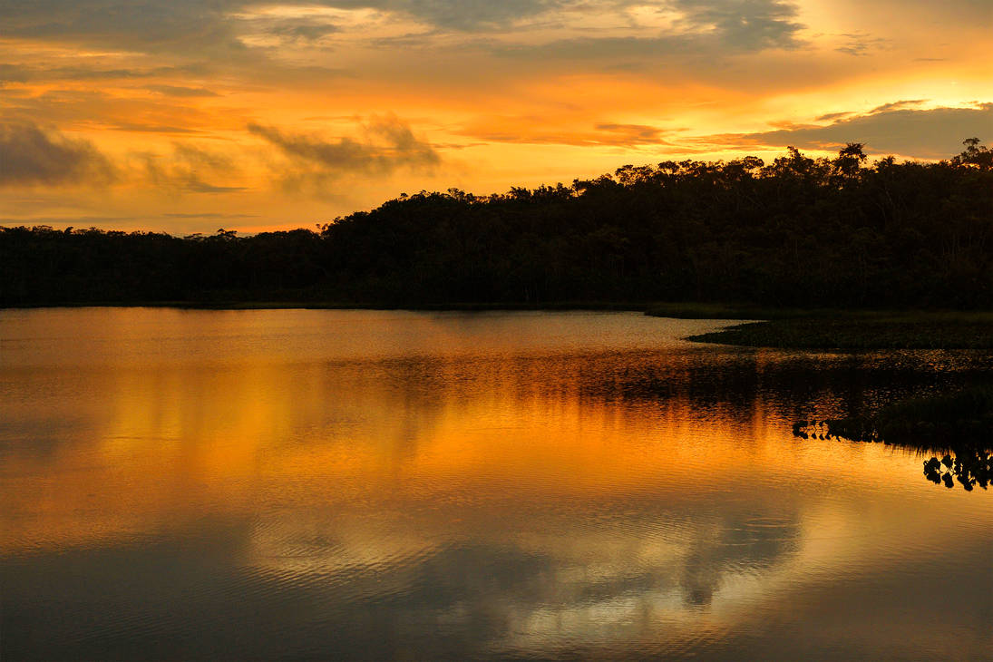 Amazon revisited - sunset 1 by wildplaces on DeviantArt