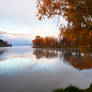 Autumn mist - Lake Dunstan, New Zealand