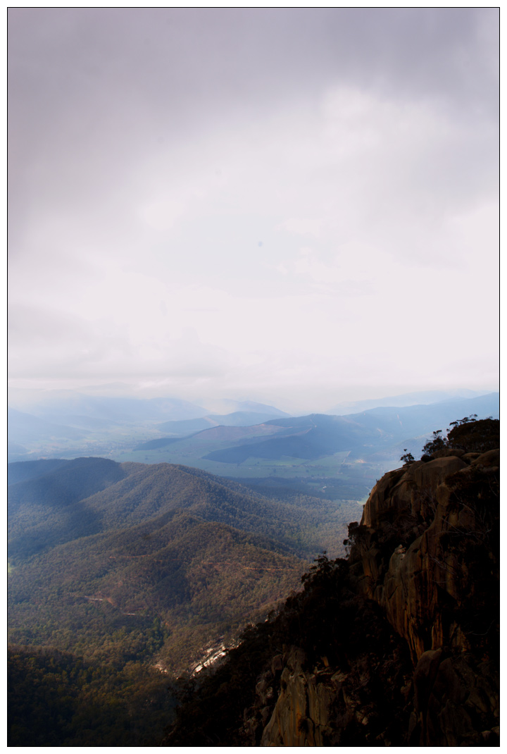 Mists below Mt Bogong