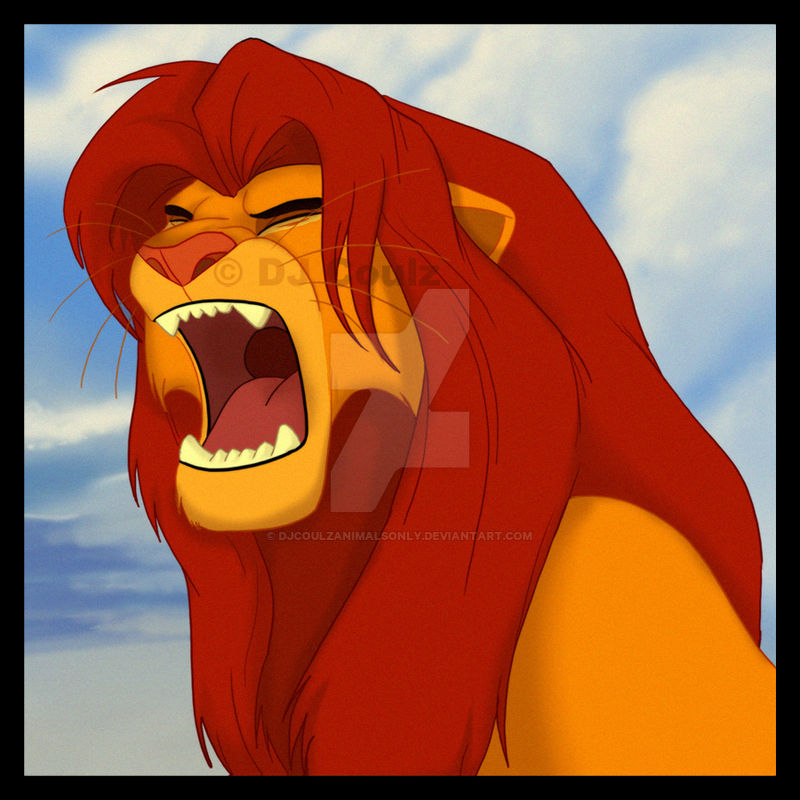 Simba Roar By DJCoulzAnimalsOnly On DeviantArt simba-roar-by-djcoulzanimalsonly-on-deviantart