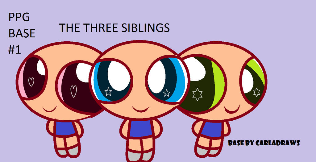 The three Siblings Base #1 by MikaTheArtist on DeviantArt
