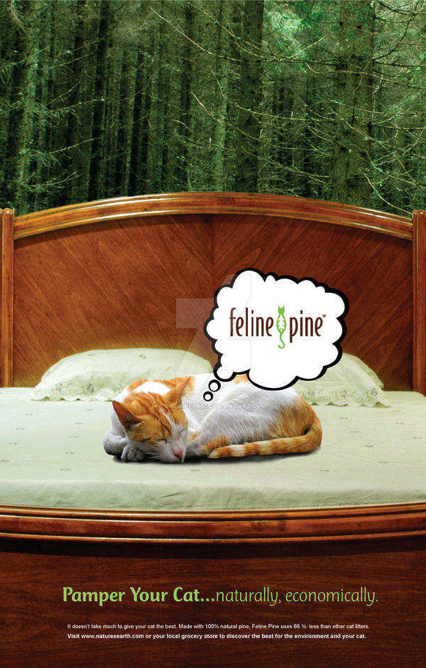 Feline Pine Poster By Sherrielb86 On DeviantArt
