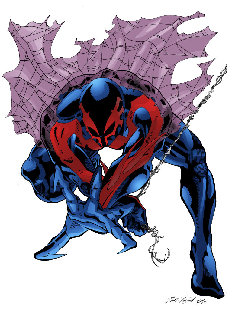 Spiderman 2099 by n8fett on DeviantArt