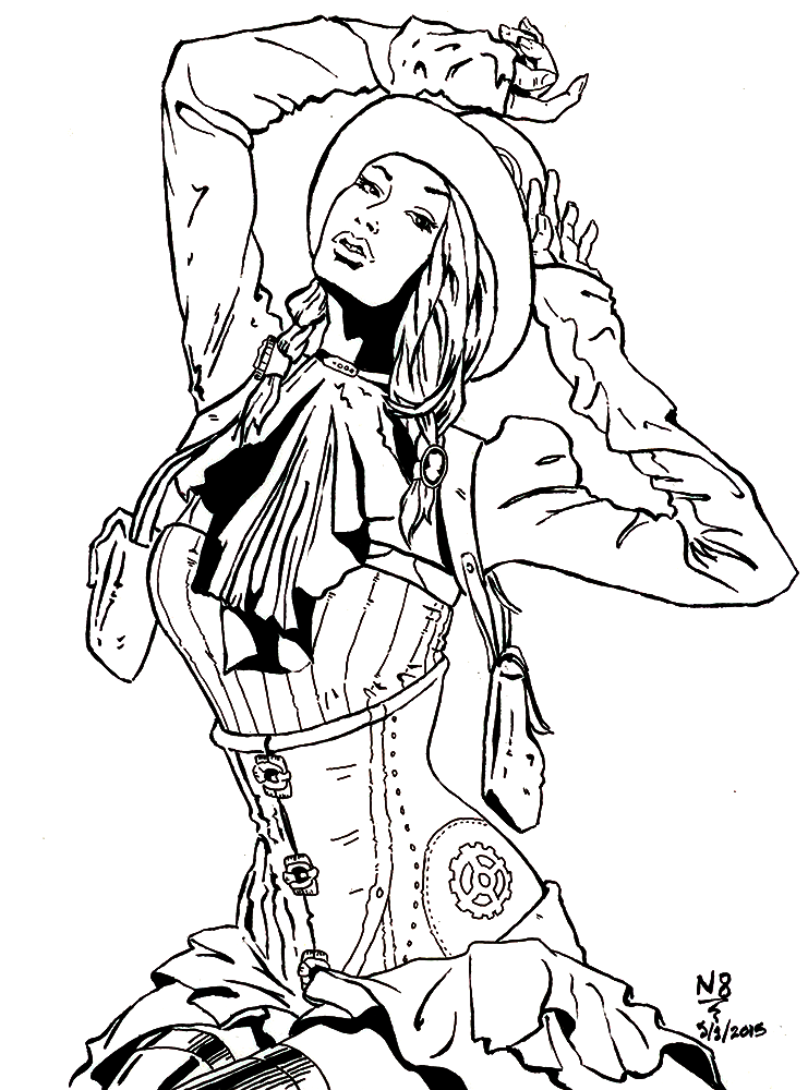 SteamGirl1-Inks