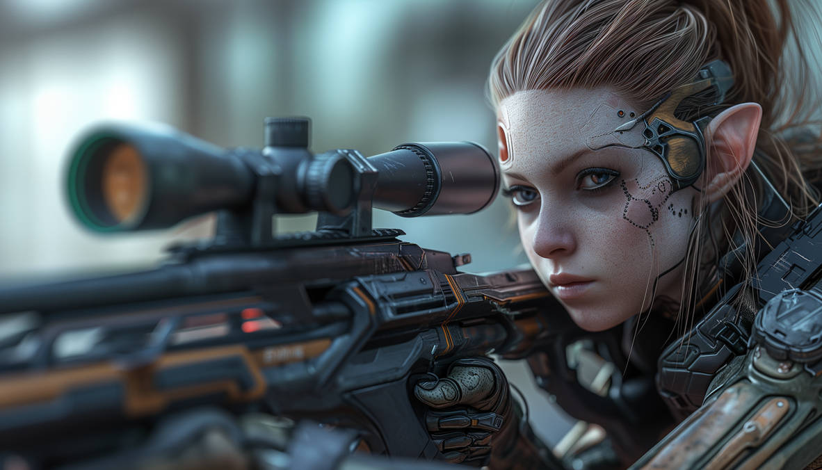 Sniper Elf by LoonyAI on DeviantArt