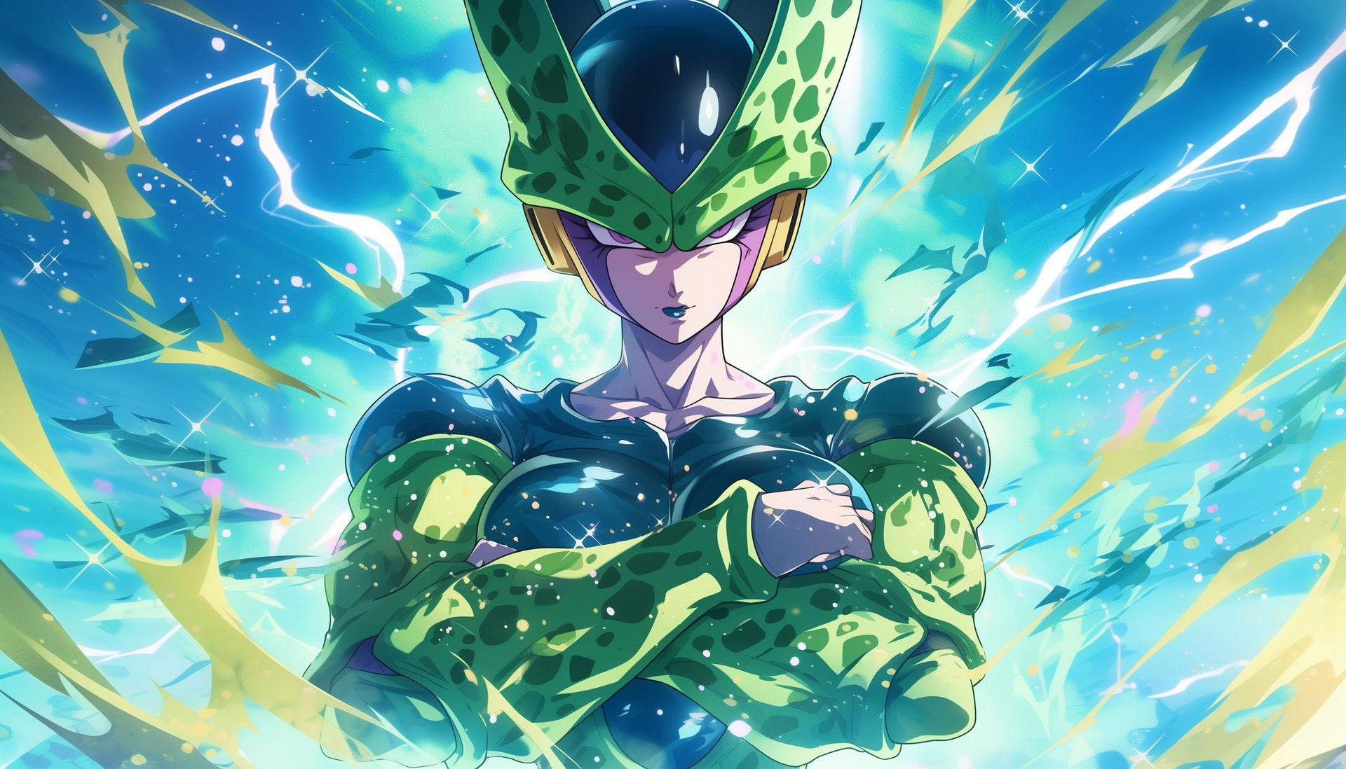 Female perfect Cell by LoonyAI on DeviantArt