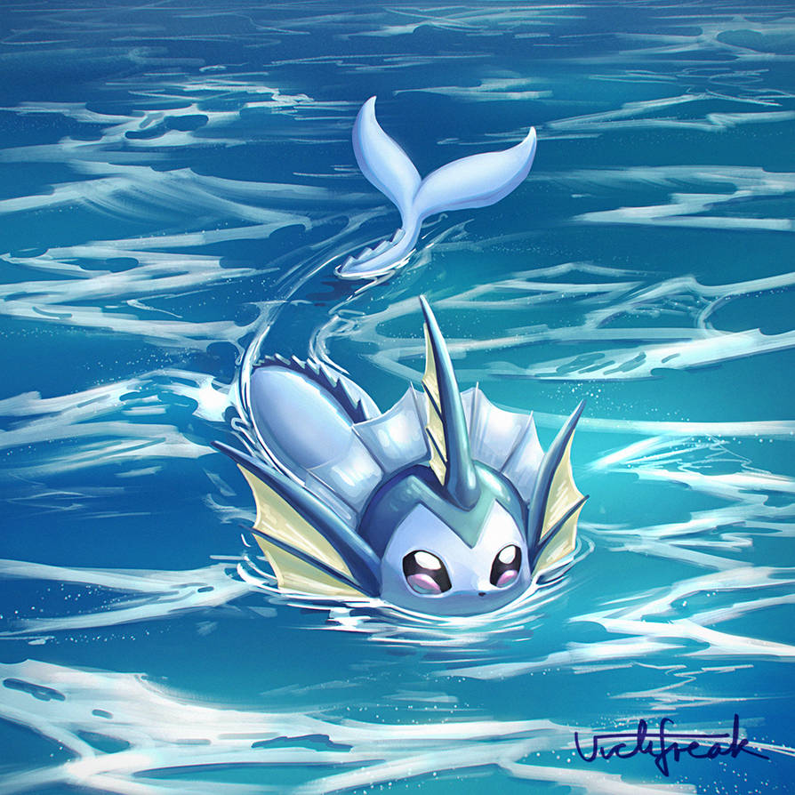 Vaporeon Painting by Victifreak on DeviantArt Vaporeon Painting by Victifreak on DeviantArt