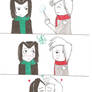 Snape 05 Mistletoe Kiss 1