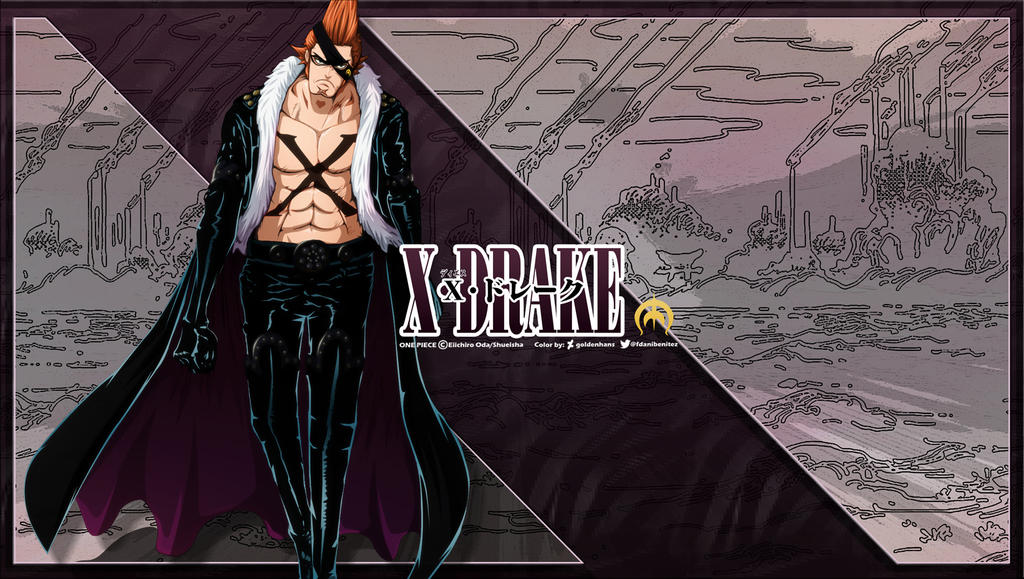 X-Drake // One Piece Ch727 by goldenhans on DeviantArt