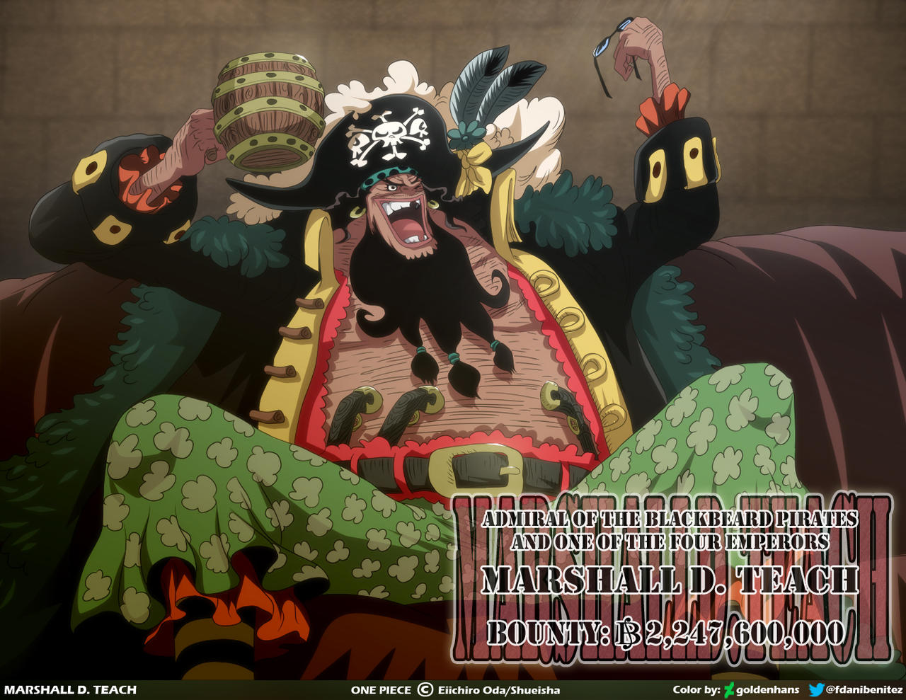 Marshall D Teach One Piece Ch925 By Goldenhans On Deviantart Marshall D Teach One Piece Ch925 By Goldenhans On Deviantart