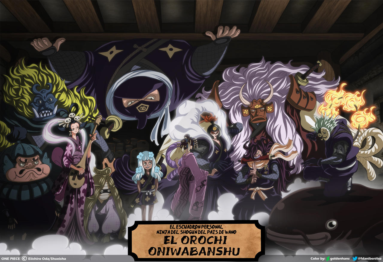 Oniwabanshu // One Piece Ch931