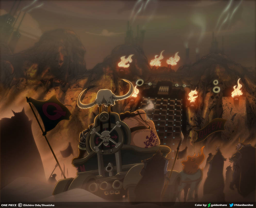 Queen // One Piece Ch934 by goldenhans on DeviantArt