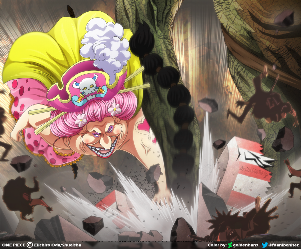 O Lin Vs Queen One Piece Ch945 By Goldenhans On Deviantart O Lin Vs Queen One Piece Ch945 By Goldenhans On Deviantart