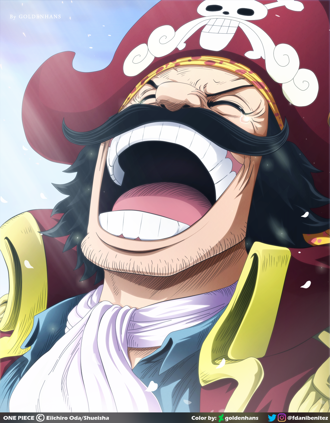 Gol D. Roger // One Piece cap. 957 by goldenhans on DeviantArt