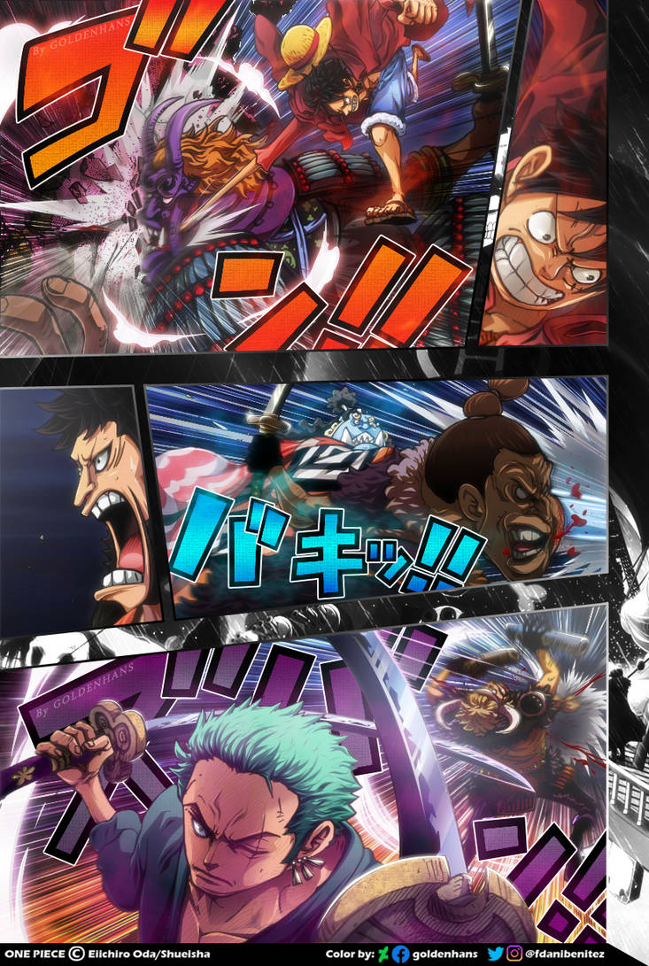 One Piece Cap 977 P8 Luffy Jinbe Y Zoro By Goldenhans On Deviantart One Piece Cap 977 P8 Luffy Jinbe Y Zoro By Goldenhans On Deviantart