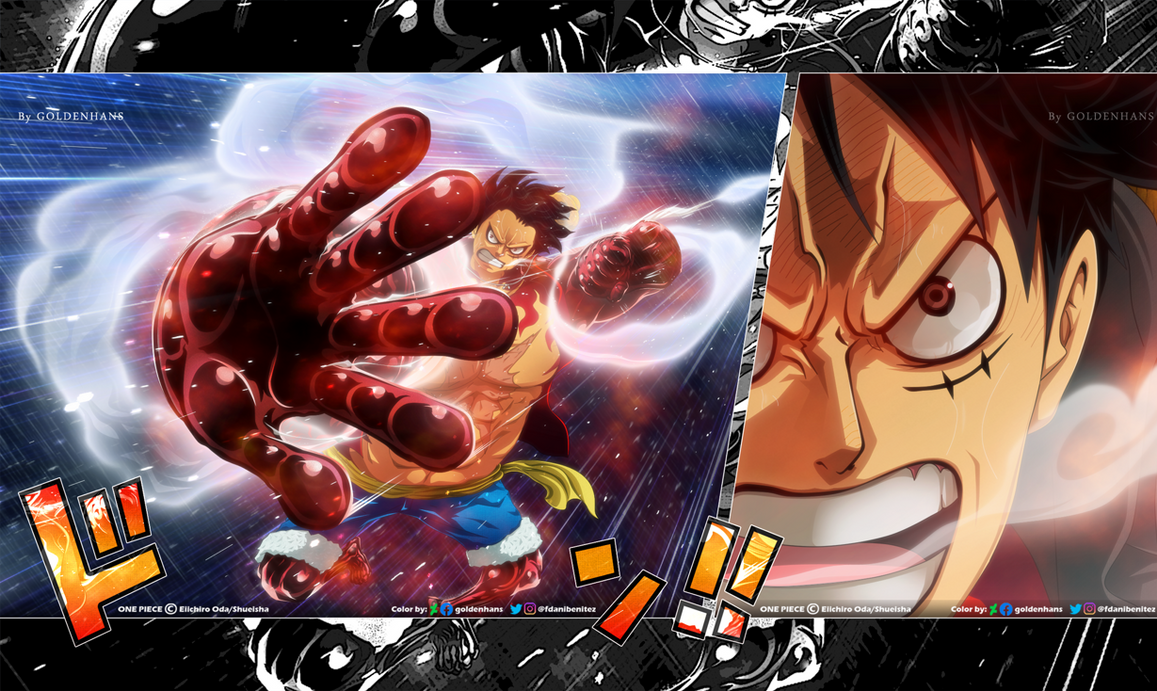 One Piece Cap 975 Gear Fourth Boundman By Goldenhans On Deviantart One Piece Cap 975 Gear Fourth Boundman By Goldenhans On Deviantart