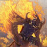 FanArt de One Piece: King The Wildfire