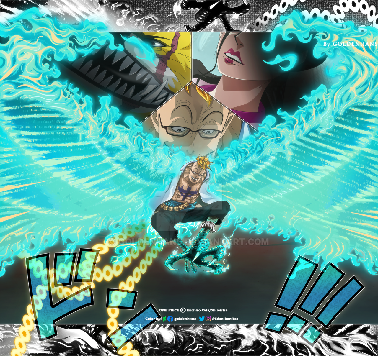 One Piece Cap 981 Marco Izo Y Neko By Goldenhans On Deviantart One Piece Cap 981 Marco Izo Y Neko By Goldenhans On Deviantart