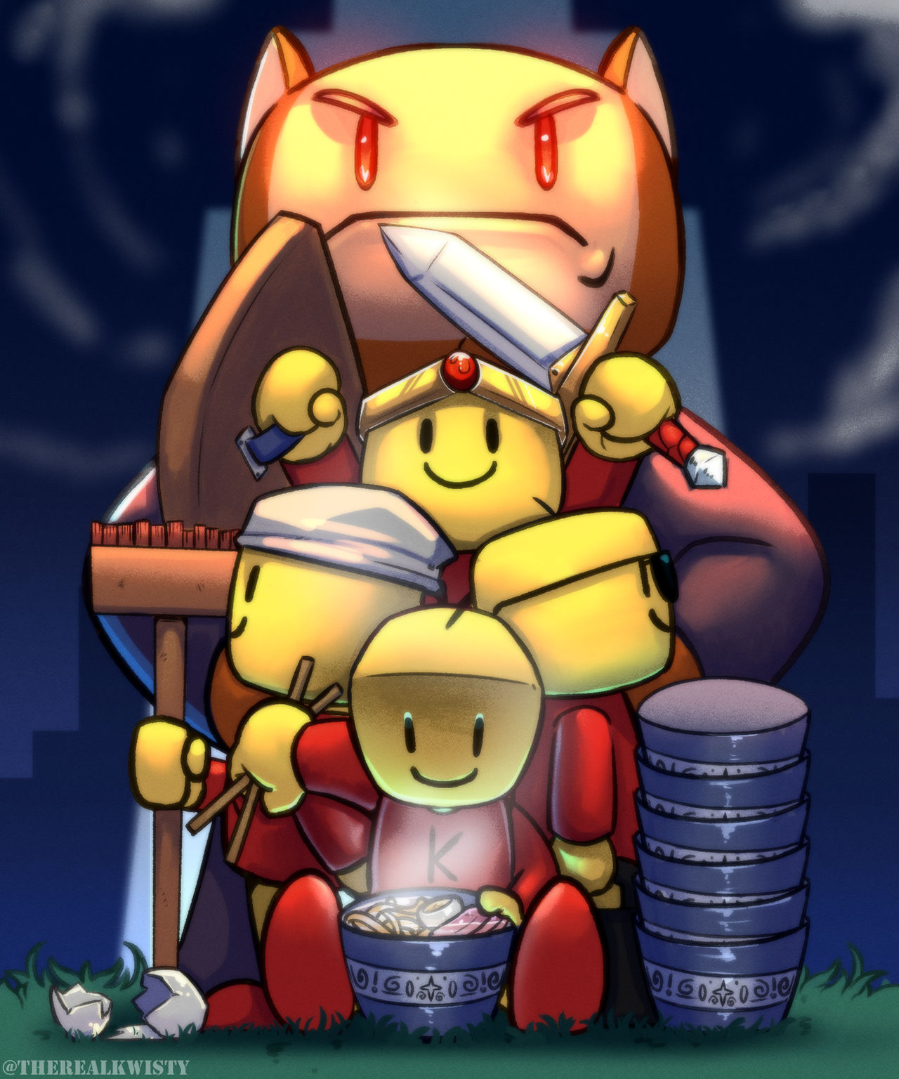 Kairosoft Sticker Kairosoft, Mascot - Speedpaint by TheRealKwisty on DeviantArt