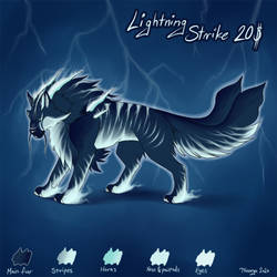 Felidragg adopt :) Lightning Strike