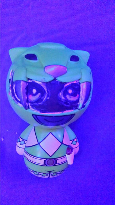 yellow power ranger custom funky dorbz by EdjKa on DeviantArt