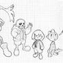 Undertale - Sketches of Monsters