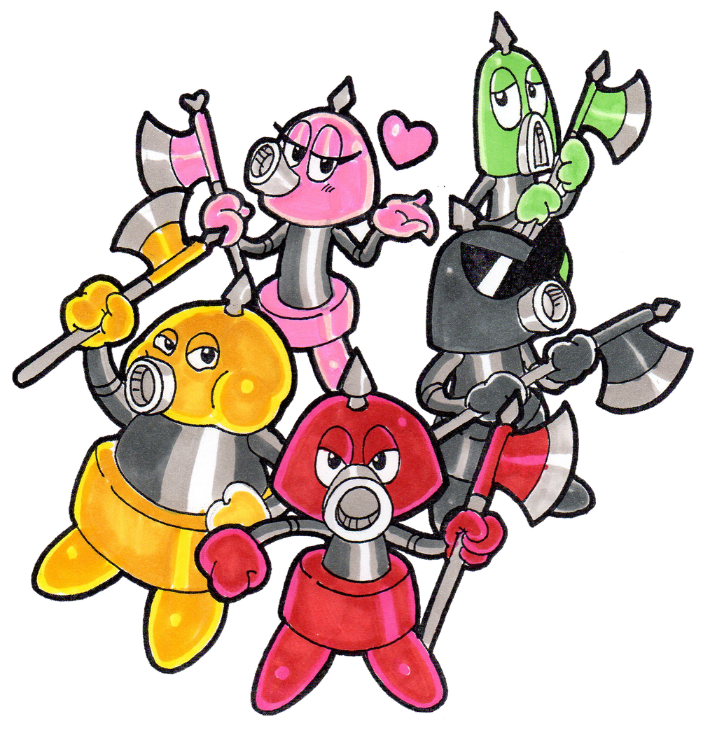 Super Mario RPG - Axem Rangers by Nico--Neko on DeviantArt