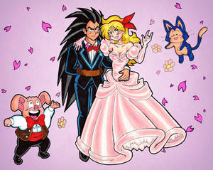 What If Saga - Wedding of Launch and Raditz