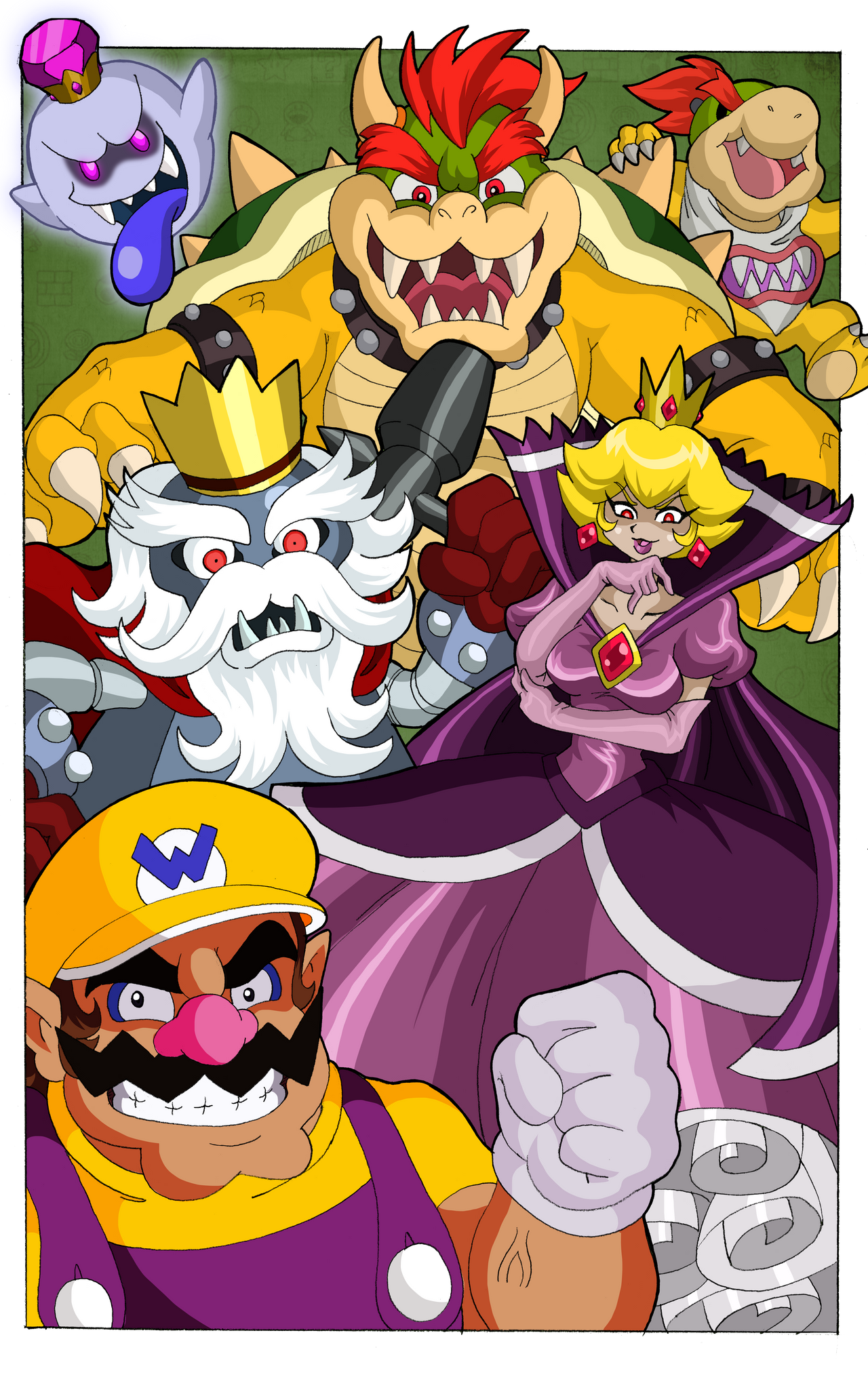 Super Mario Bros Memories Of Villains By Nico Neko On Deviantart