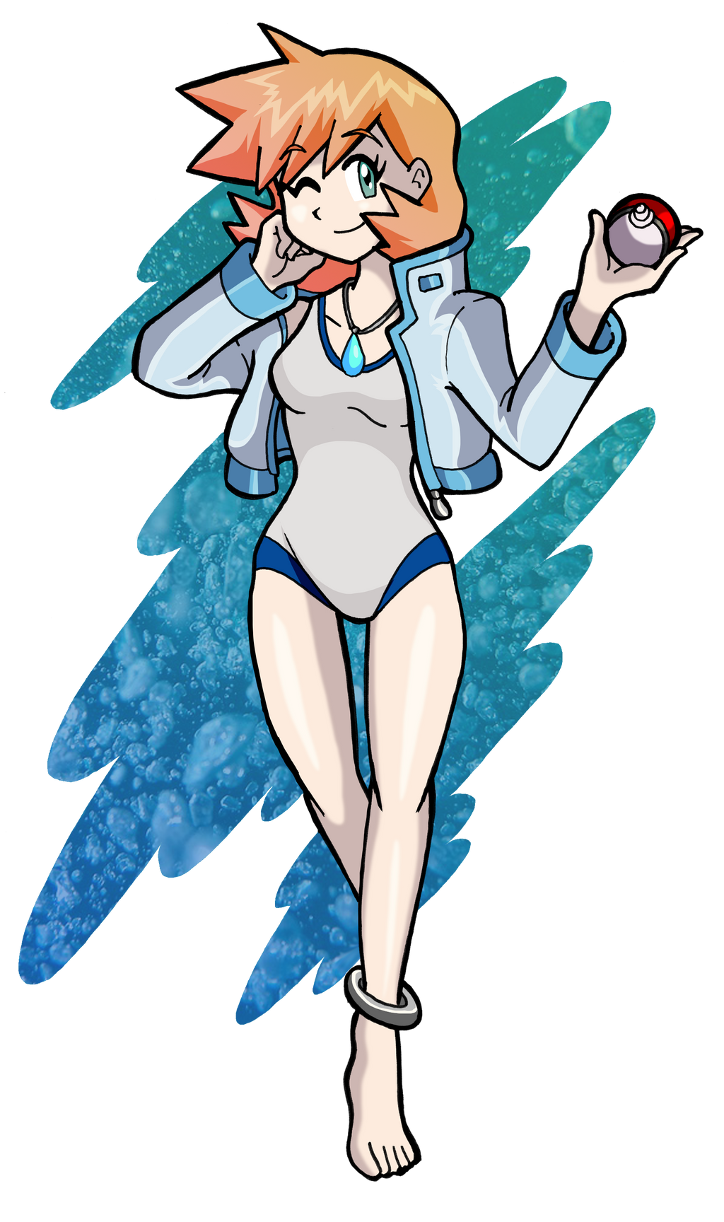 Pokemon Crystal - Misty By Nico--Neko On Deviantart