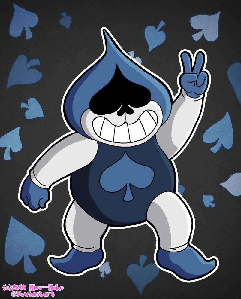 Deltarune Lancer Art