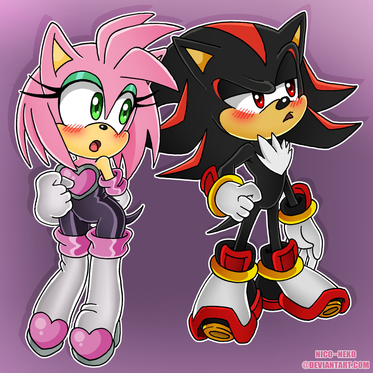 Comic: AmyRouge? (Sonic the Hedgehog) by Nico--Neko on DeviantArt