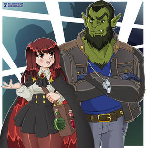 Dungeons and Dragons - Evangeline and Big Stan