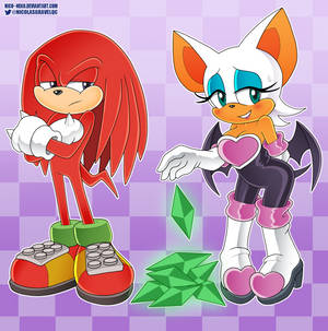 Knuckles and Rouge