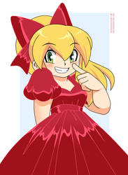 Roll - Red Dress