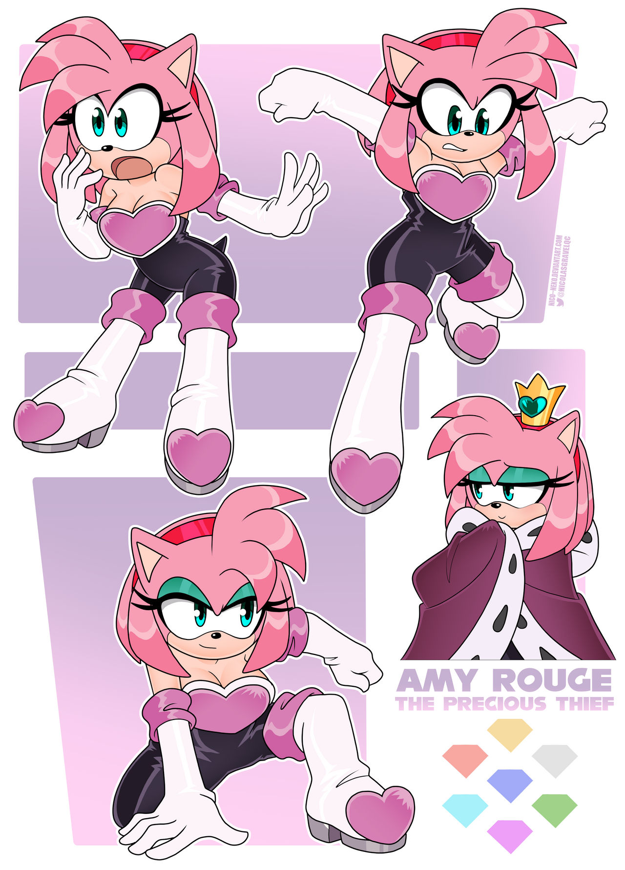Amy R Urge Amy Rouge - The Precious Thief by Nico--Neko on DeviantArt