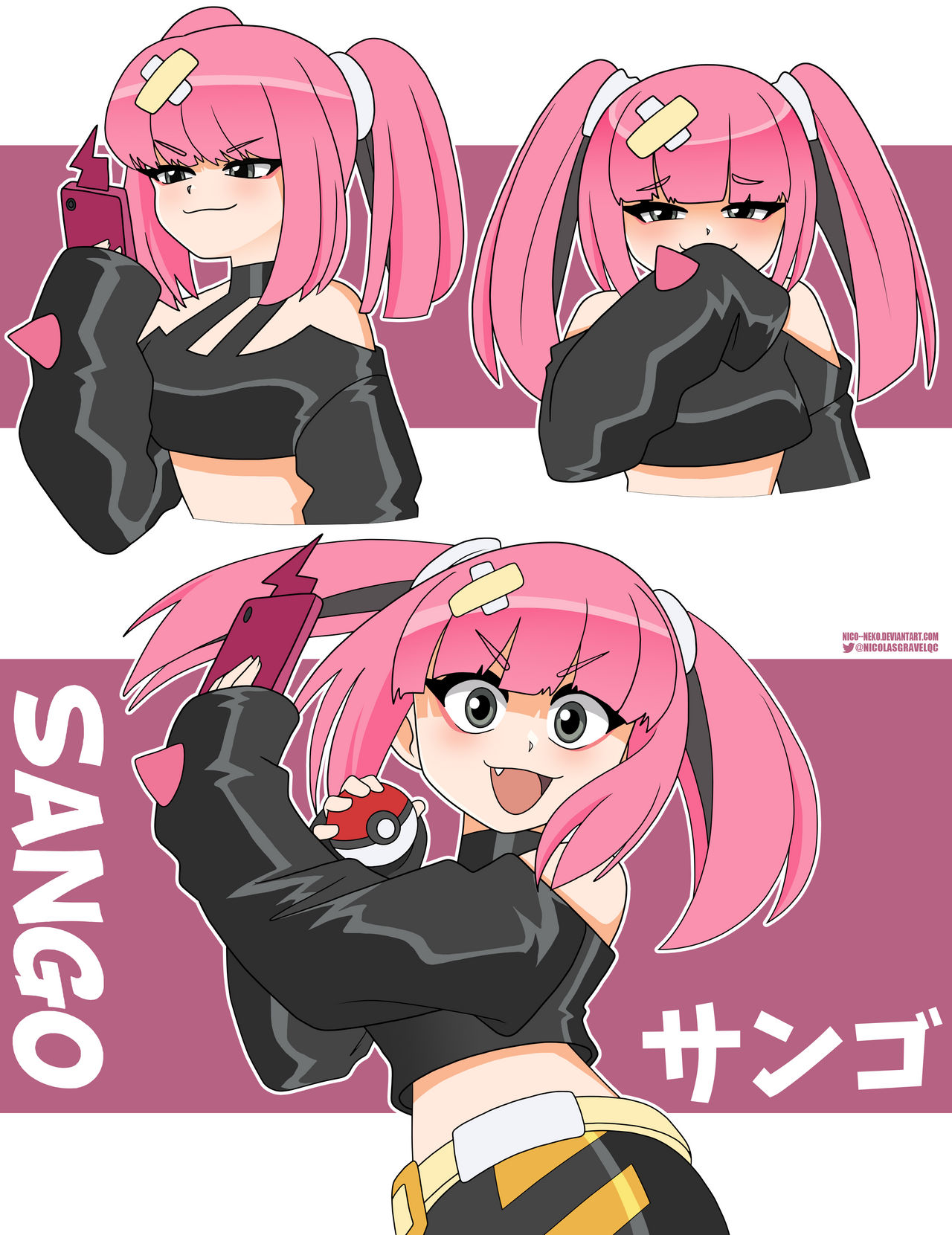 More Sango Pokemon Horizons by NicoNeko on DeviantArt
