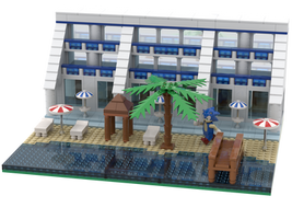 Emerald Coast - Lego Diorama