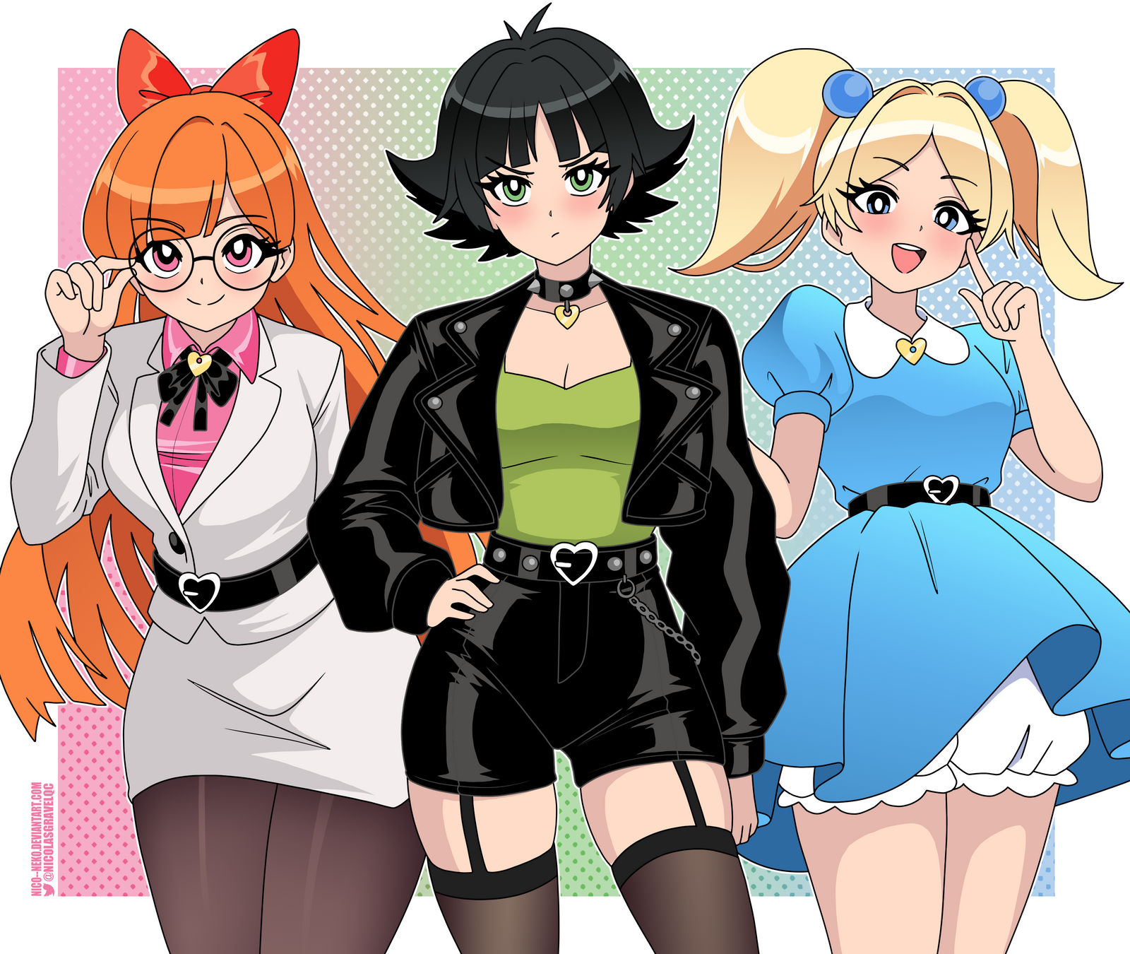 Powerpuff Girls By Nico Neko On DeviantArt powerpuff-girls-by-nico-neko-on-deviantart