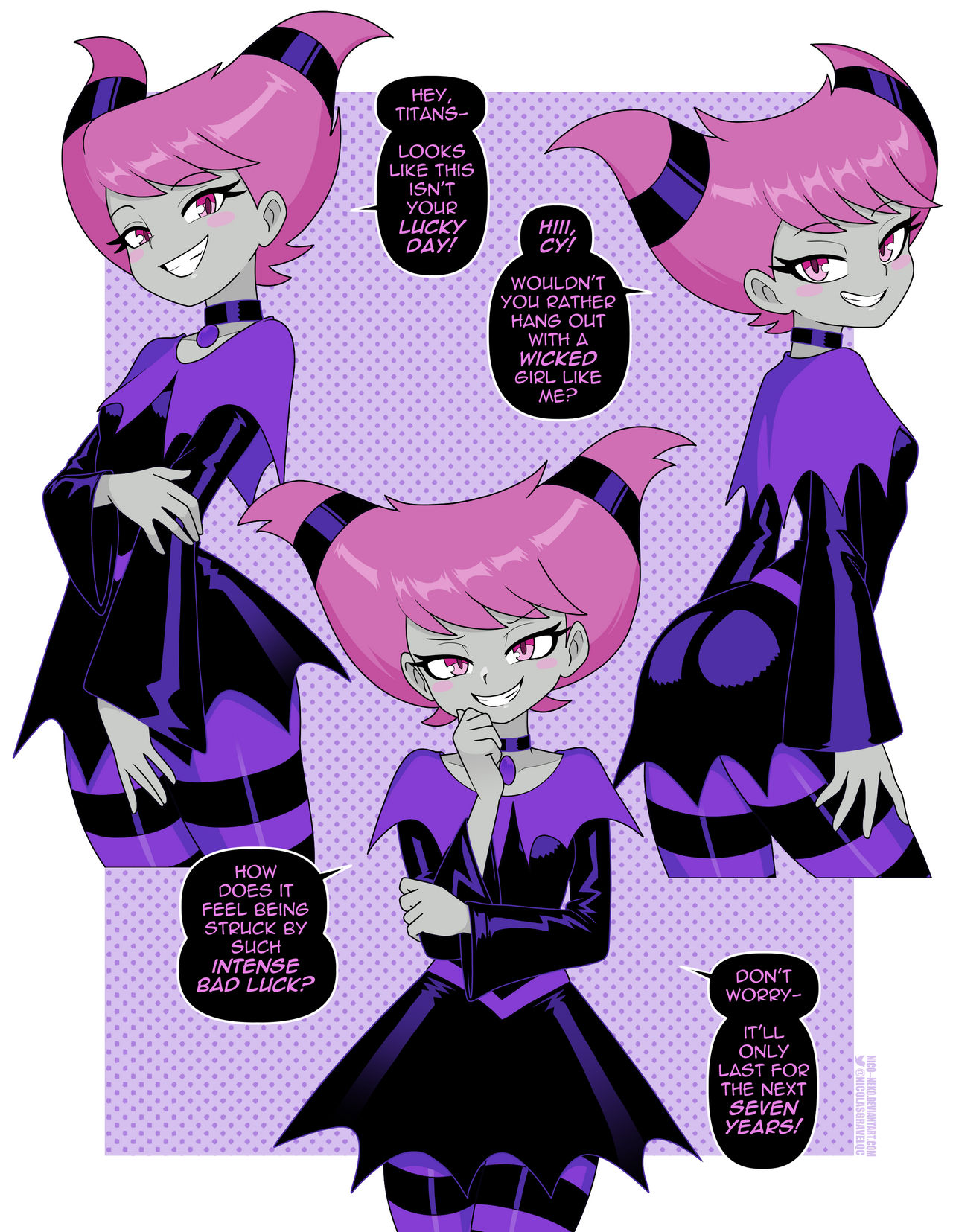 Jinxed?! (Teen Titans) by Nico--Neko on DeviantArt