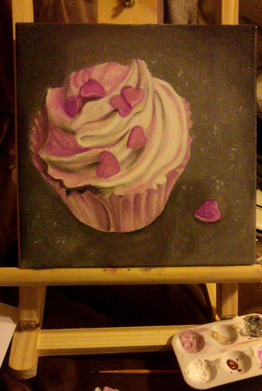 Pink cupcake (W.I.P)