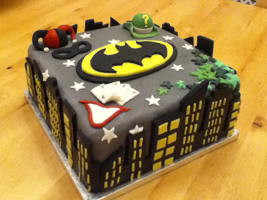 Batman Birthday Cake 2 by Charley-Blue on DeviantArt