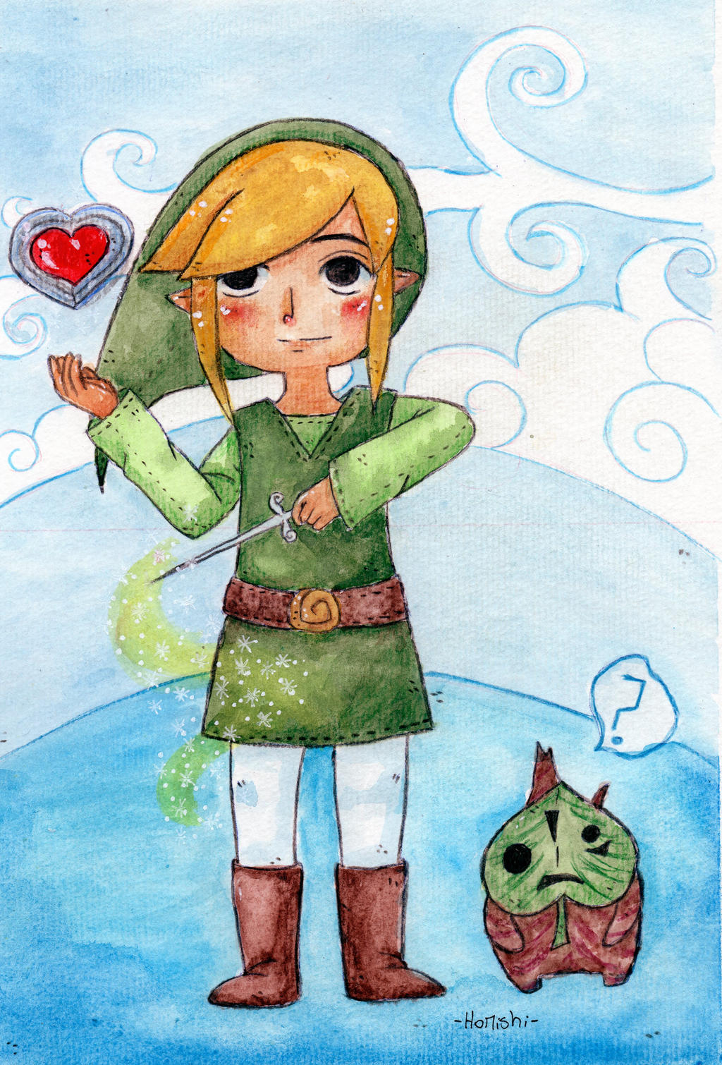 The Legend of Zelda Wind Waker -Link Commission -