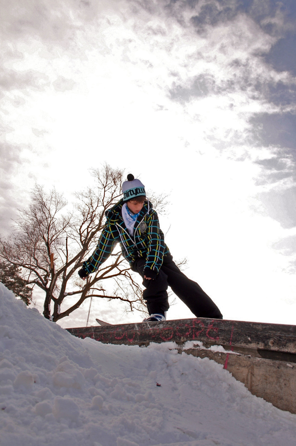 Dirty noseslide