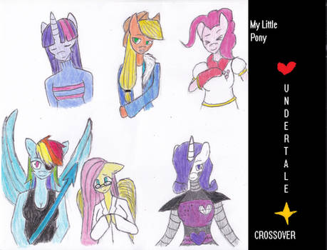 MLP Undertale Crossover