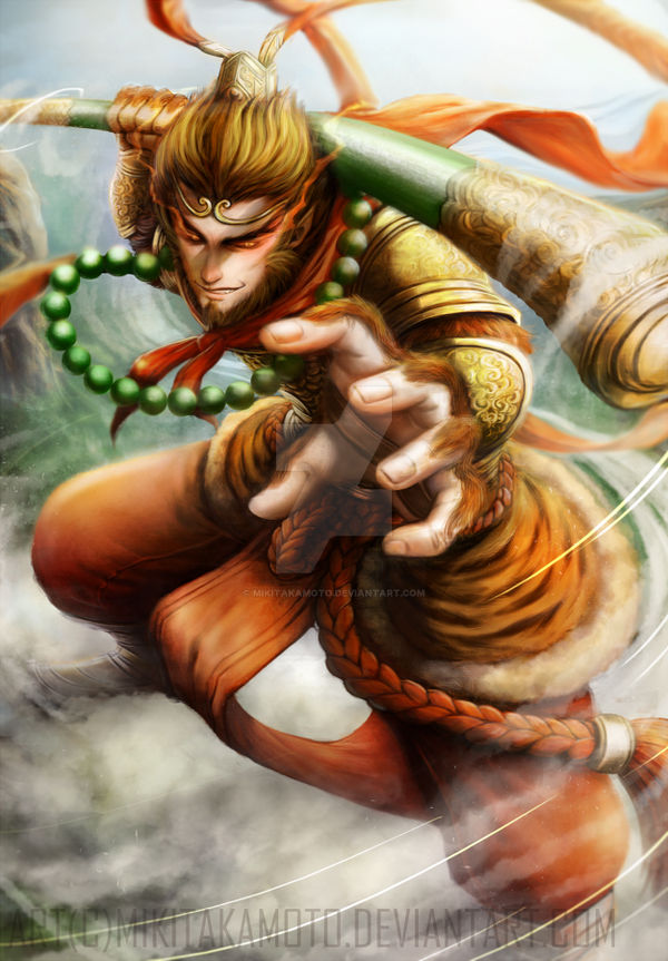 Monkey King - Sun Wukong by MikiTakamoto