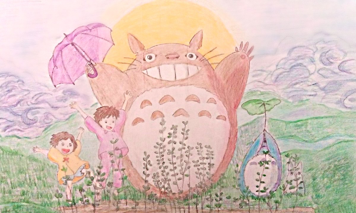 Mei Kusakabe And Satsuki Kusakabe And Totoro By Ivan02nb On Deviantart Mei Kusakabe And Satsuki Kusakabe And Totoro By Ivan02nb On Deviantart