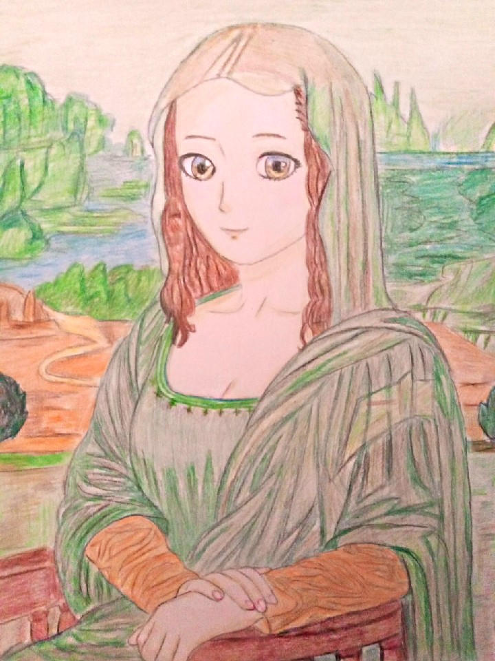 Mona Lisa in anime style by Ivan2002NB on DeviantArt