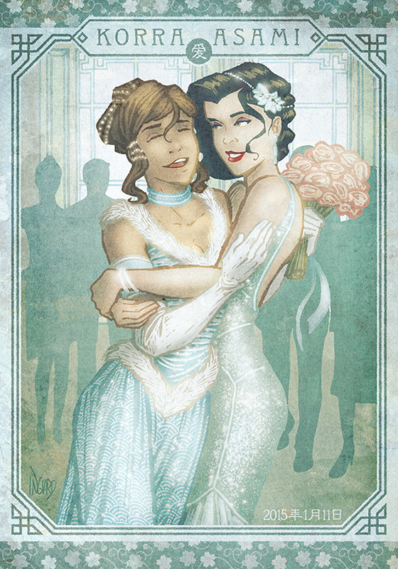 Korrasami Wedding Day #1